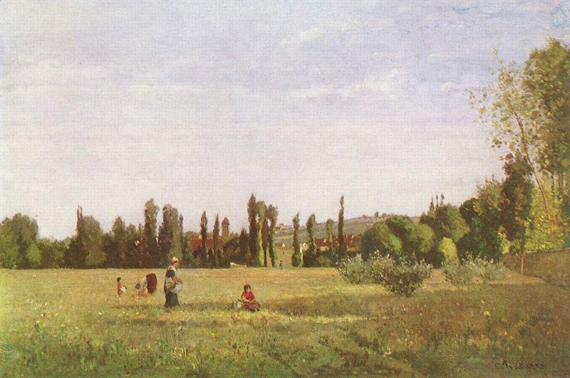 Camille Pissarro La Varenne-de-St.-Hilaire Spain oil painting art